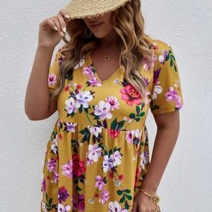Shein Floral Dress